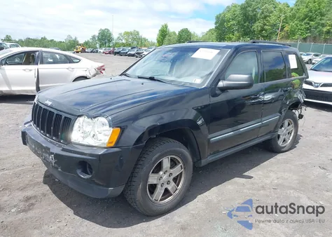 2007 Jeep Grand Cherokee Laredo из США, поврежденный, VIN 1J8GR48K17C567272